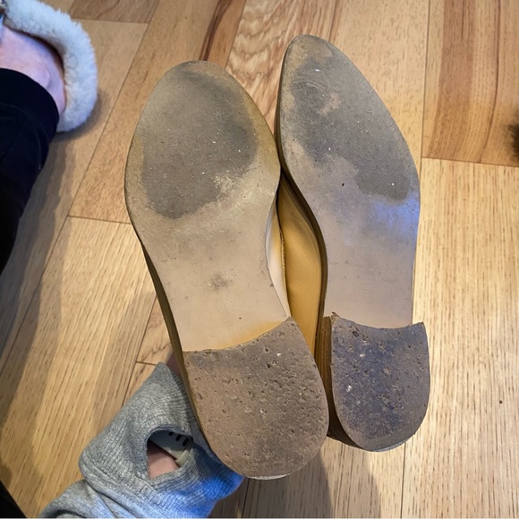 Everlane Womens The Modern Loafers Size 6.5 Pointed Toe Sand Tan - Picture 7 of 7